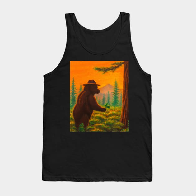 The Bear Ranger Tank Top by soulfulprintss8